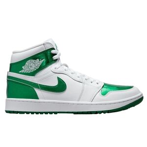 Nike Air Jordan 1 Golf Mid White and Green Size 10